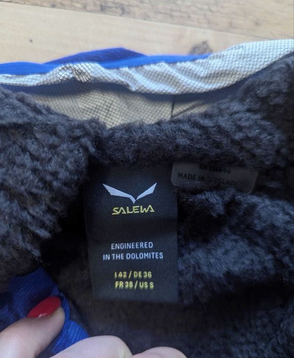 Kurtka Damska Wełna Salewa Vioz Ptx Wool Alpha