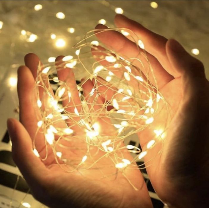 лед гірлянди роса 3м 5м