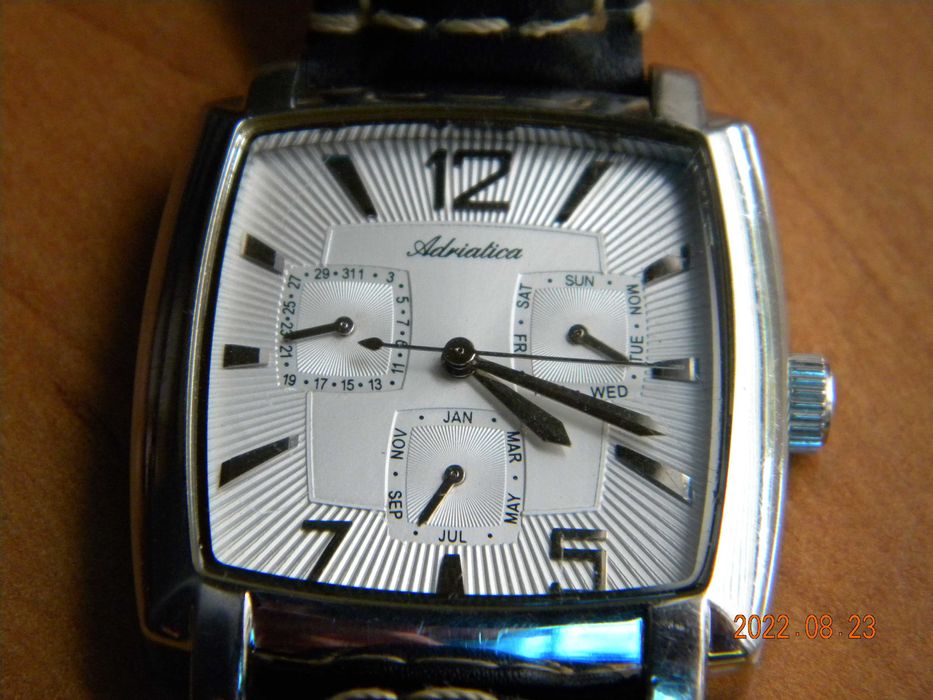 ADRIATICA 8120.7536.4 TripleDate
