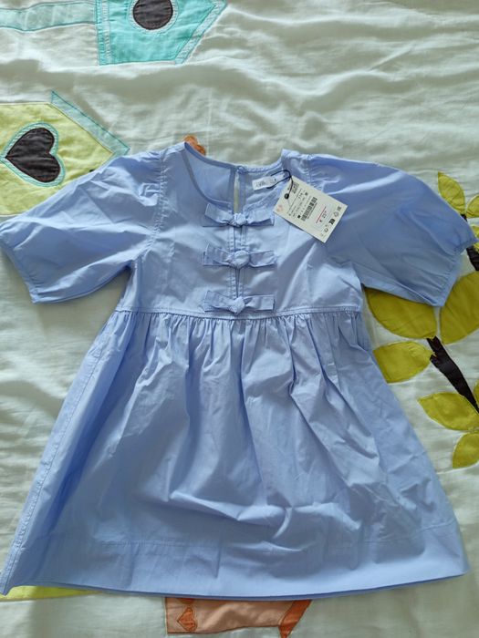 Vestido menina Zara novo