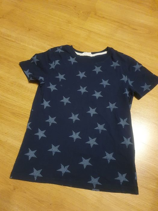 Koszulka tshirt chłopięcy 134/140 H&m