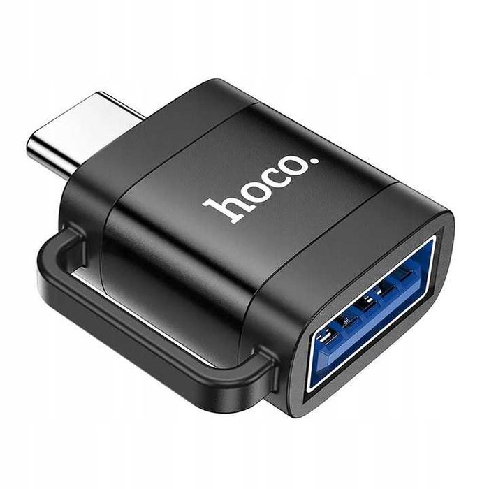 HOCO przejściówka / adapter OTG USB Typ C (męski) - USB (żeński) 3A