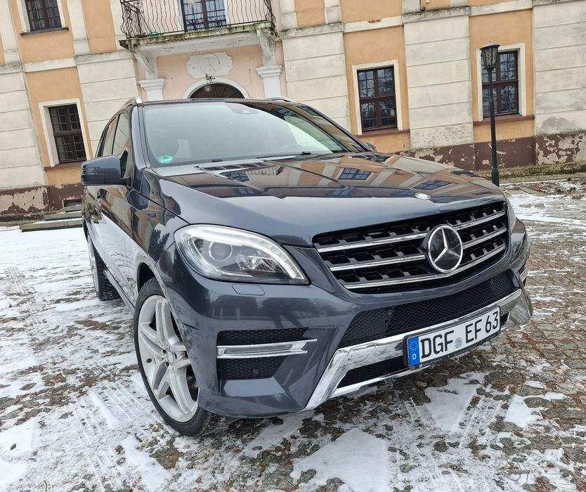 Mercedes-Benz ML AMG oryginał -100% Bezwypadkowy FULL OPCJA serwisowany MEGA zadbany