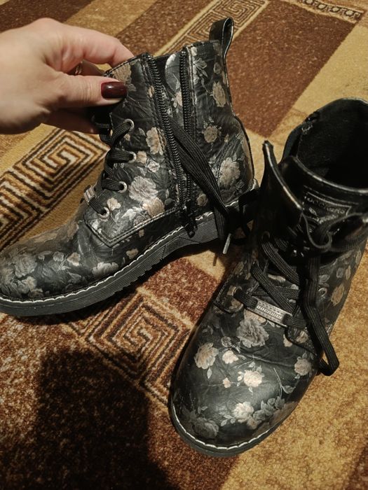 Ботинки, для девочки, осень