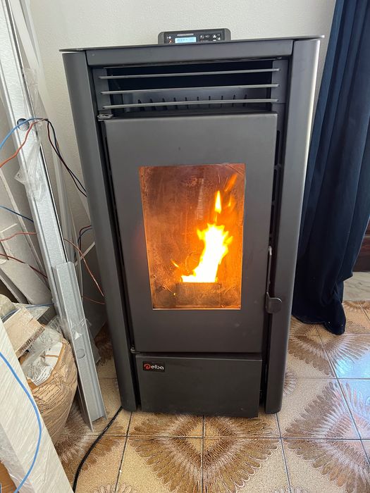 Salamandra aquecimento lareira