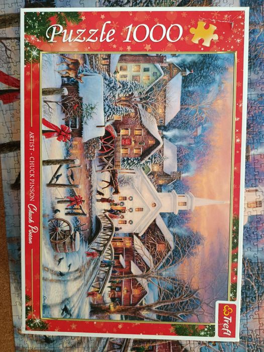 Puzzle 1000 Trefl Zima