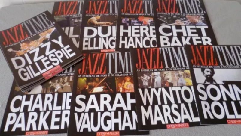 CDs & Revistas • Colecção JAZZ TIME ORBIS FABRI
