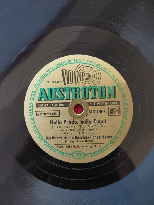 Lote 14 Discos 78 RPM Antigos – Música Clássica, Ópera e Salão Alemão (Anos 30/40)