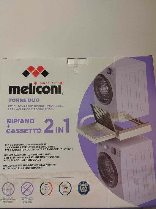 Base Torre Duo L60 Kit de Empilhamento Universal MELICONI