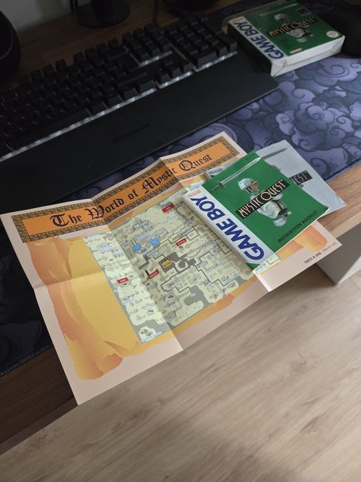 Mystic Quest/Final Fantasy - Gameboy - completo
