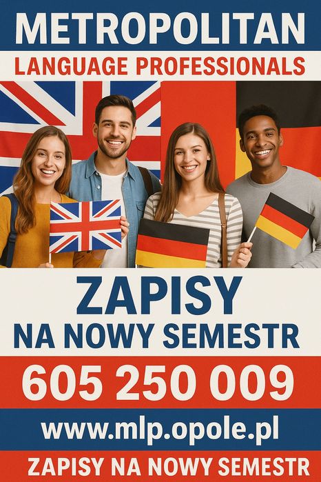 Korepetycje z języka angielskiego i niemieckiego Opole i woj. opolskie