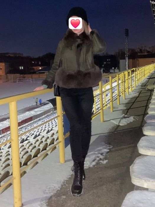 Продам Дублянка натуральна шкіра та хутро бу