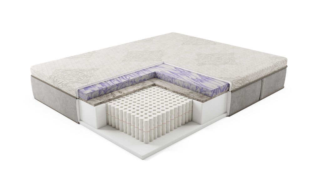 Materac hybrydowy Hilding DeLuxe Aida 200x200x30cm
