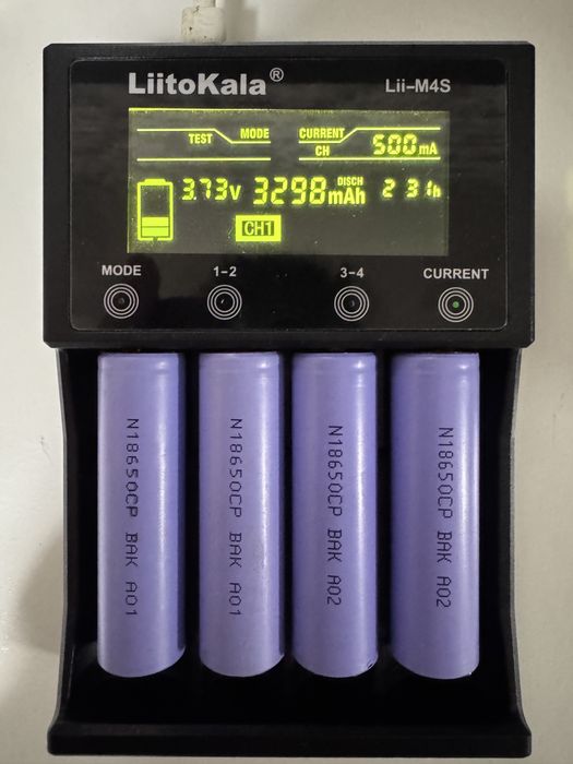 Аккумулятори Li-Ion N18650CP BAK02 3300 mah струм 10А