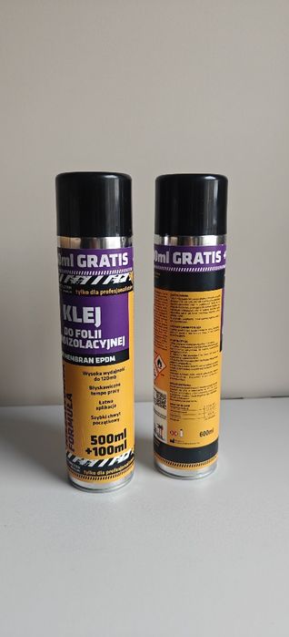 Klej do folii paroizolacyjnych / membran EPDM – spray