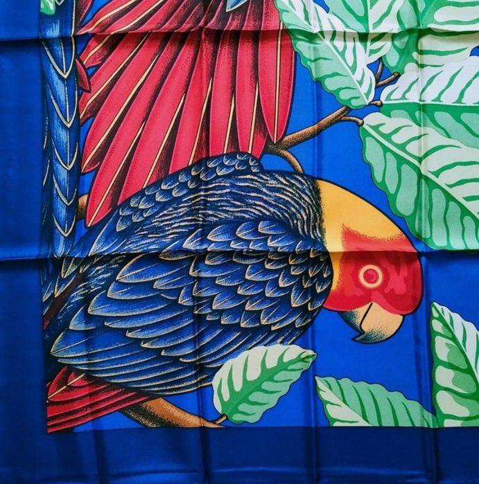 Hermes рідкісна вінтажна шовкова хустка