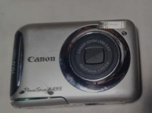 Цифровой фотоаппарат Canon PowerShot A495.статуэтк,sharp