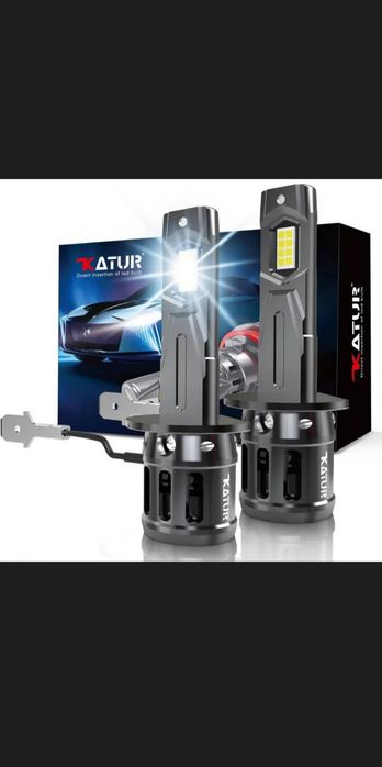 Потужні лампи Led із цоколем H1 KATUR.

Корпус з авіаційного алюмінію!