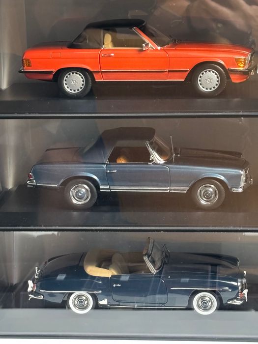 Kolekcja modeli 1:18 Mercedes-Benz SL