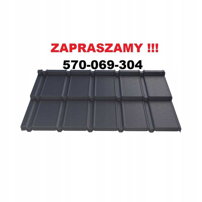 Blachodachówka Blachotrapez Trend pomiar i prezentacja u Ciebie !