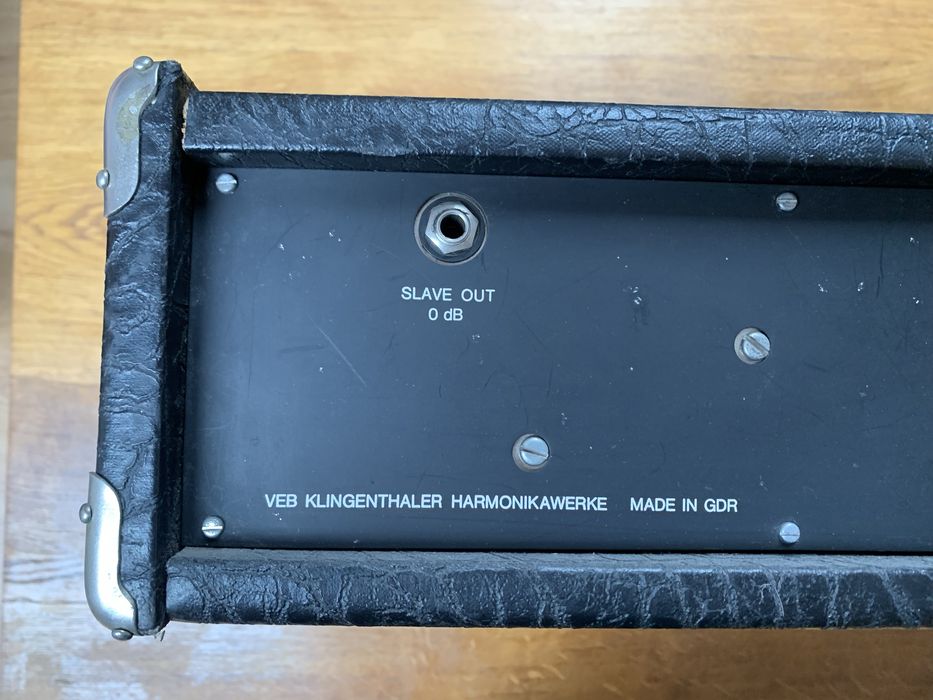 Wzmacniacz basowy + kolumna Logitech Vermona Regent 620