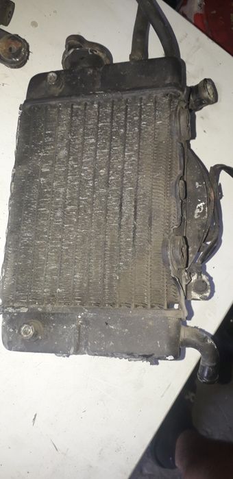 Transalp PD06 chlodnica prawa osłony węże komplet wentylator