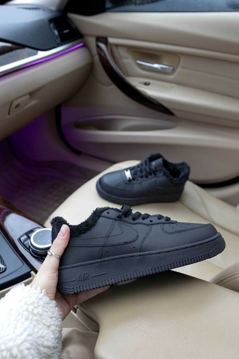 Кросівки Nike Air Force Premium FUR Кроссовки Найк Форс Хутро (36-45)