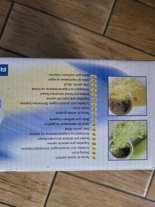 Zestaw tarcz do szatkowania
