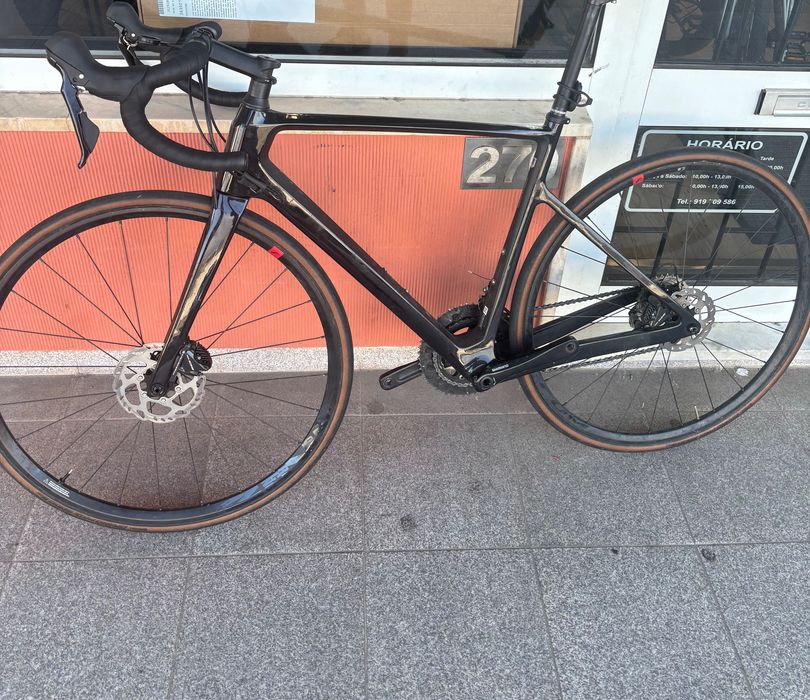 Bicicleta de estrada carbono Van Rysel EDR CF 105 disco