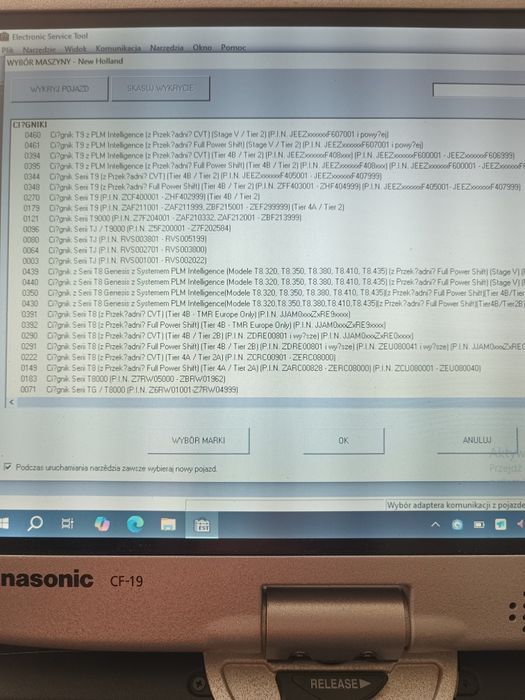 Panasonic CF-19 pancerny