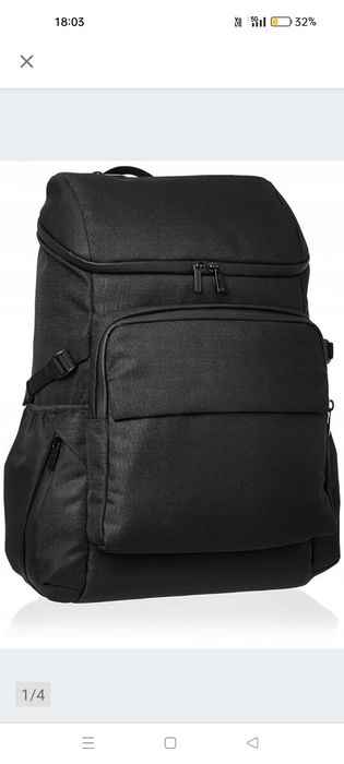 plecak miejski na laptopa 15 cali dużo kieszeni prawie nowy