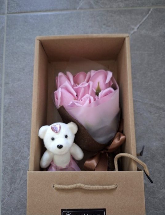 Róże mydlane zestaw do kąpieli