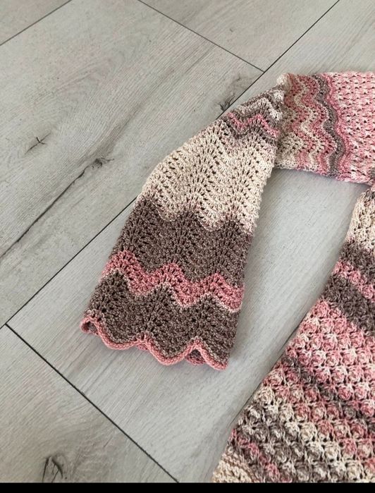 Ażurowy sweterek L/XL