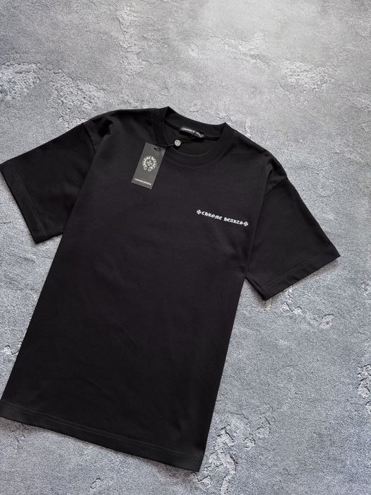 Футболка chrome hearts / off-white / supreme