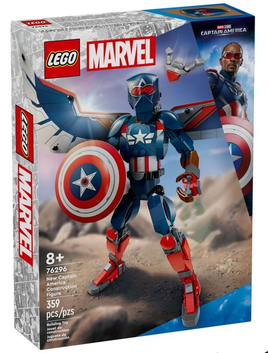 LEGO Marvel 76296 Фігурка Нового Капітана Америка
