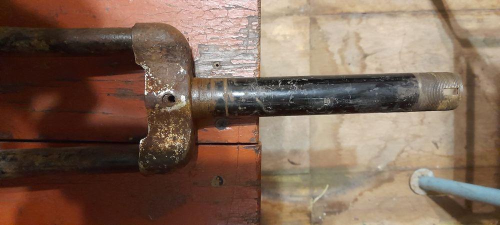 Вилка велосипеда.