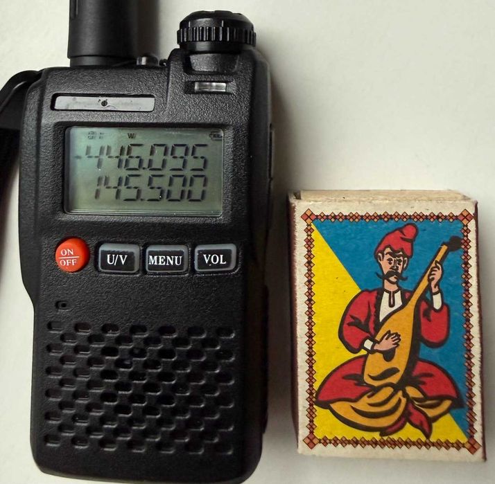 Субкомпактна радіостанція Baofeng UV-3R + 2 аккума + ЗУ