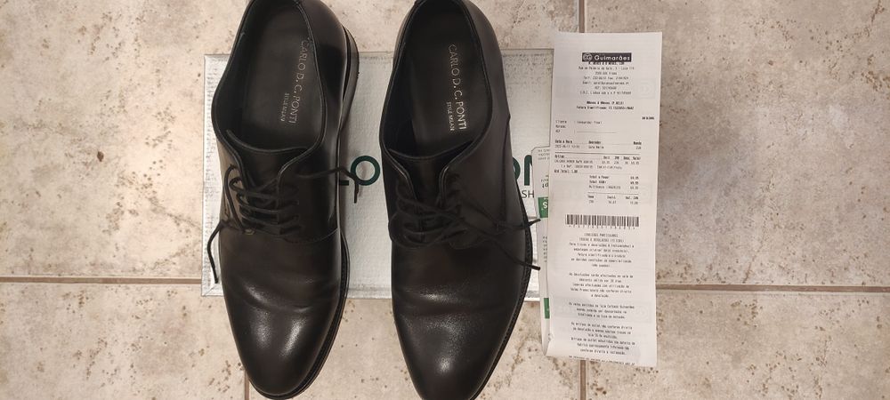 Sapatos Cerimónia Homem - Tam 41 Q.Novos