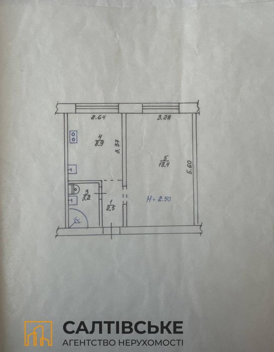 7158-ЕК Продам 1к квартиру на Салтовке Студенческая 535 м/р