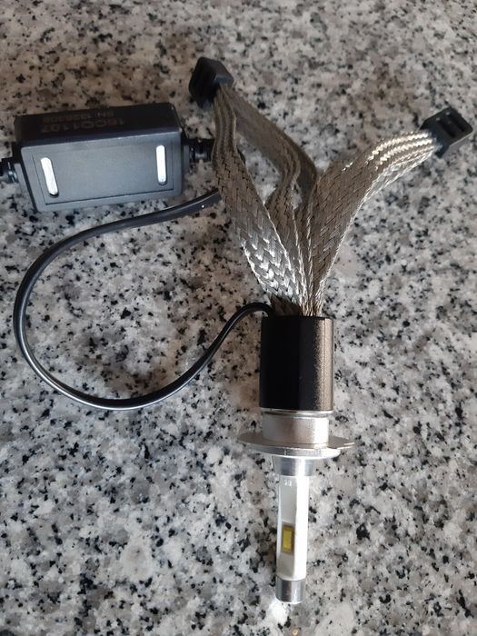 Lâmpada H7 led xenon + drive