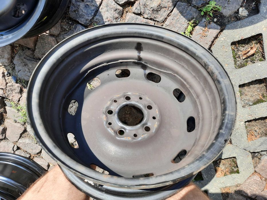 Oryginalne felgi stalowe MINI 15" 5x112x66,6 5,5J ET 46 z czujnikami