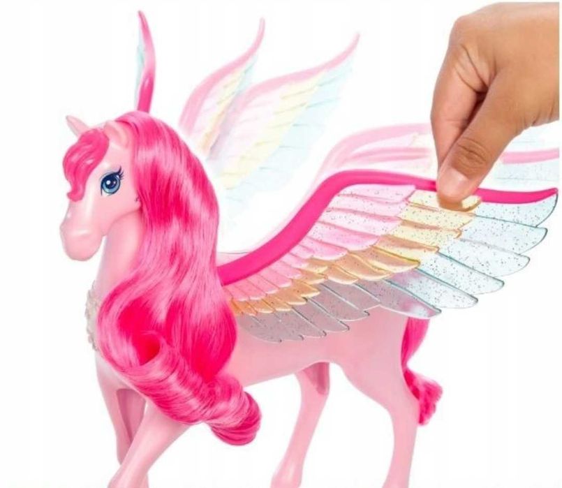 HICIOR !!! MEGA Pegaz Światła i Magii od BARBIE