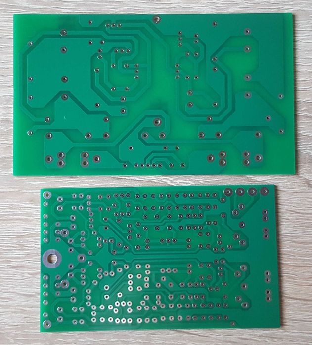 Друковані плати для фонокоректора М. Сухова.