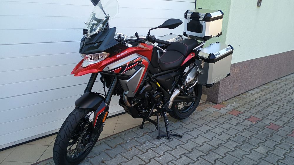 VOGE 650DSX 2023 3 KUFRY trk 502 702 cfmoto mt 450 qj motor srt 700 dl versys a2