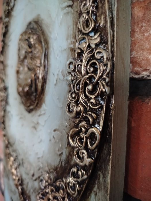 Rezerwacja -Obraz,panel dekoracyjny na 100 letniej desce