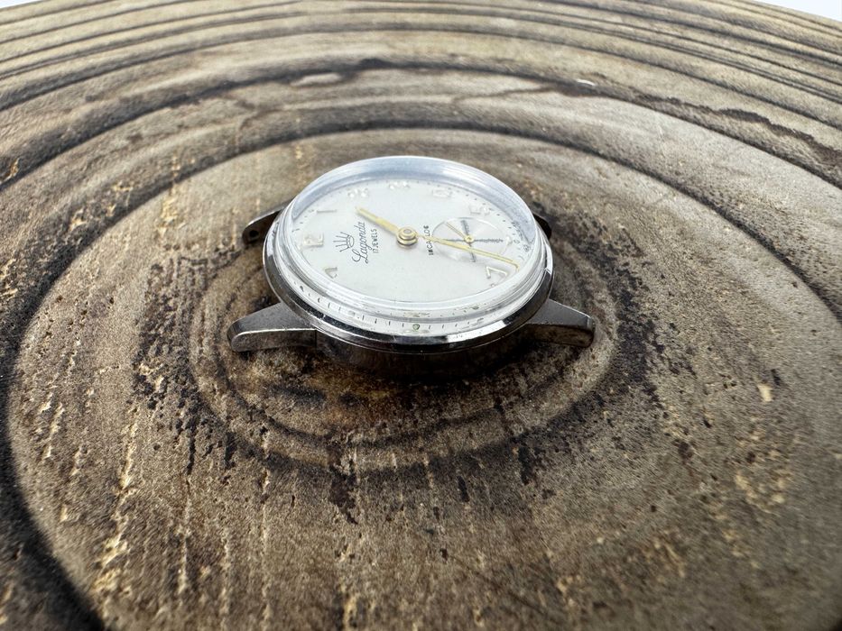 zegarek męski - Lagonda - Incabloc - na dobrym chodzie