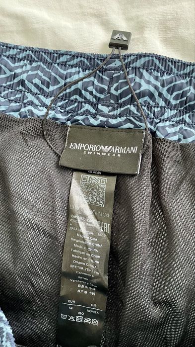 Шорти плавки emporio armani swimwear