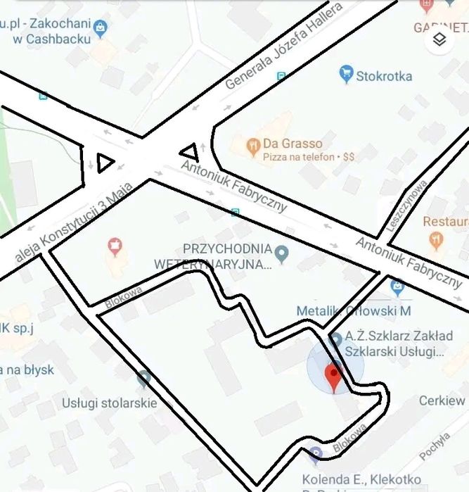 Szklarz – lustra i szkło na wymiar, Białystok