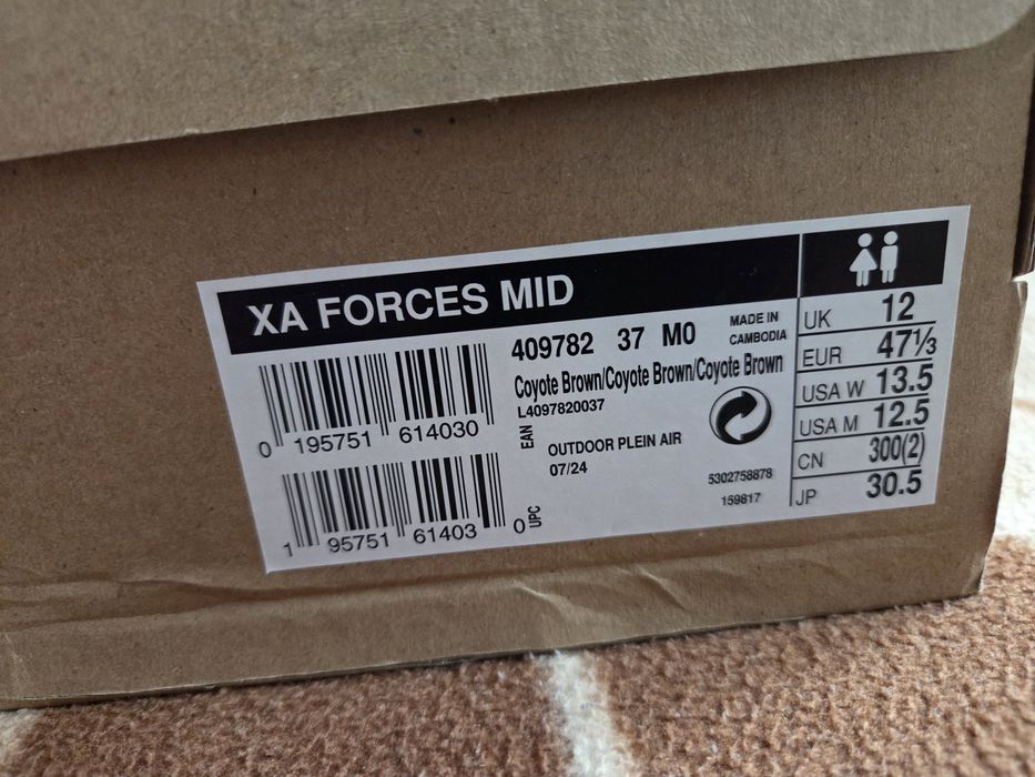 Buty Salomon XA Forces MID Coyote Brown