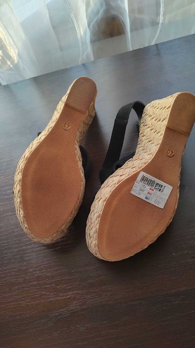 sandały buty koturn lasocki nowe 40